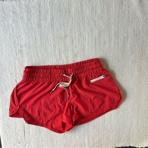 Vuori Red Athletic Shorts